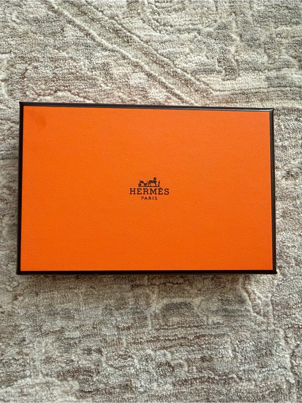 Authentic Hermès Paris Empty Gift Box w/ Ribbon & Tissue Paper